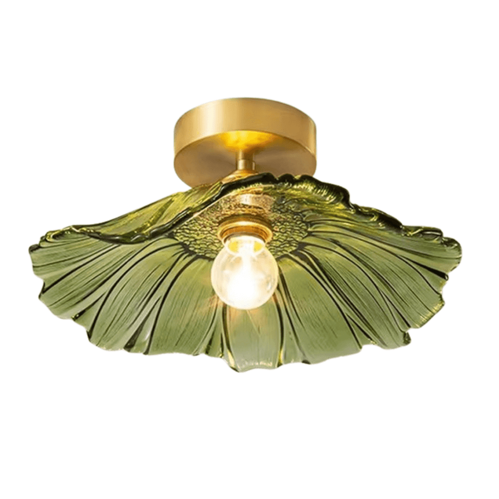 Flower Glass Ceiling Light