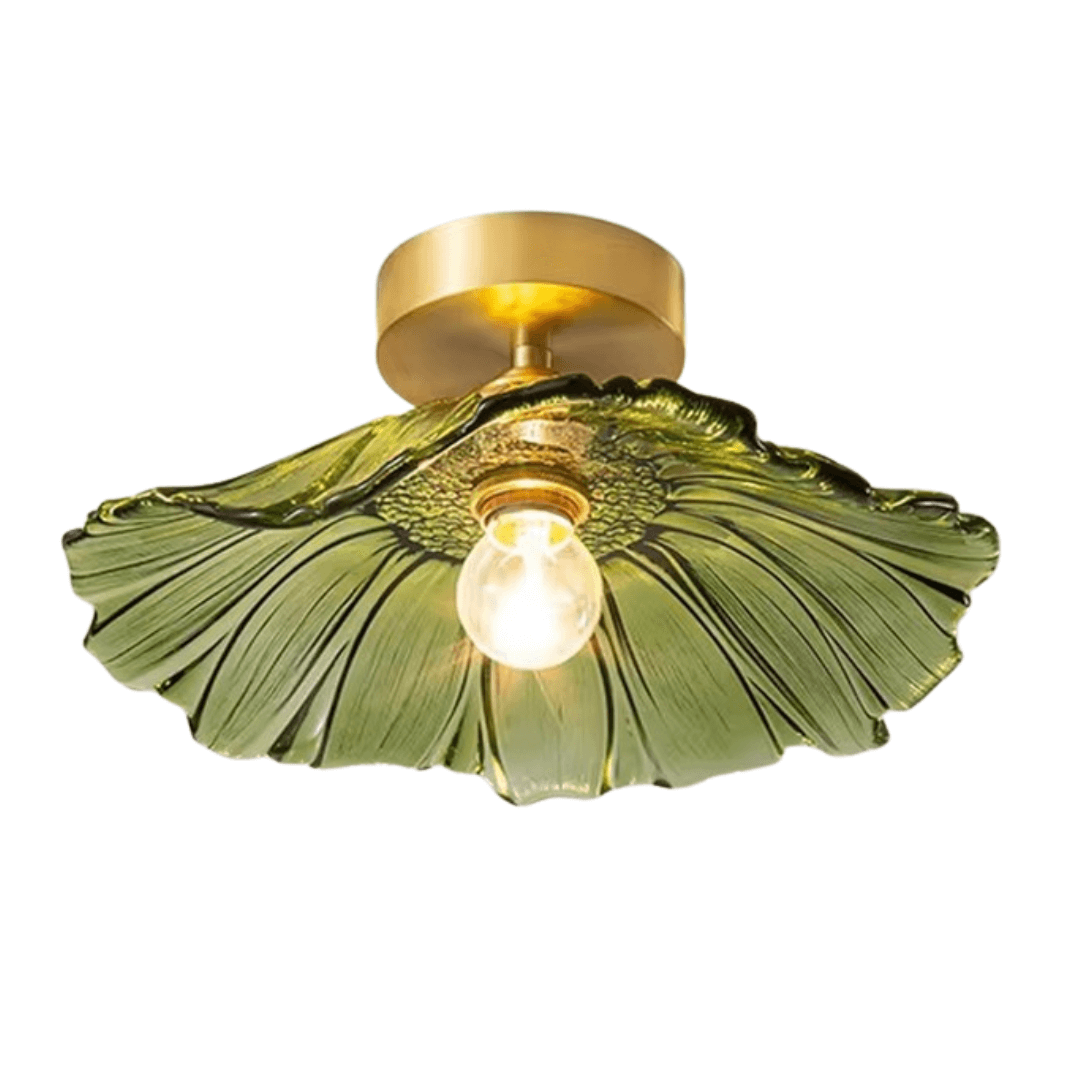 Flower Glass Ceiling Light