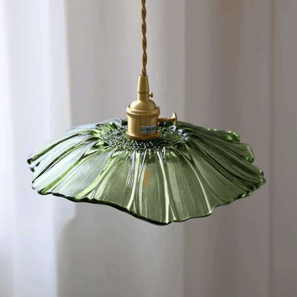 Flower Glass Pendant Light