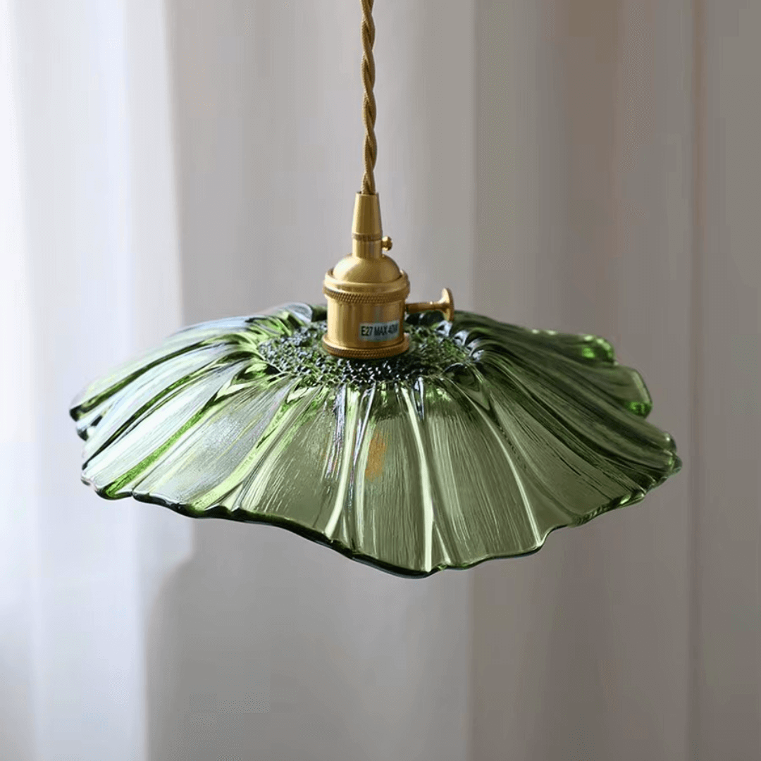 Flower Glass Pendant Light