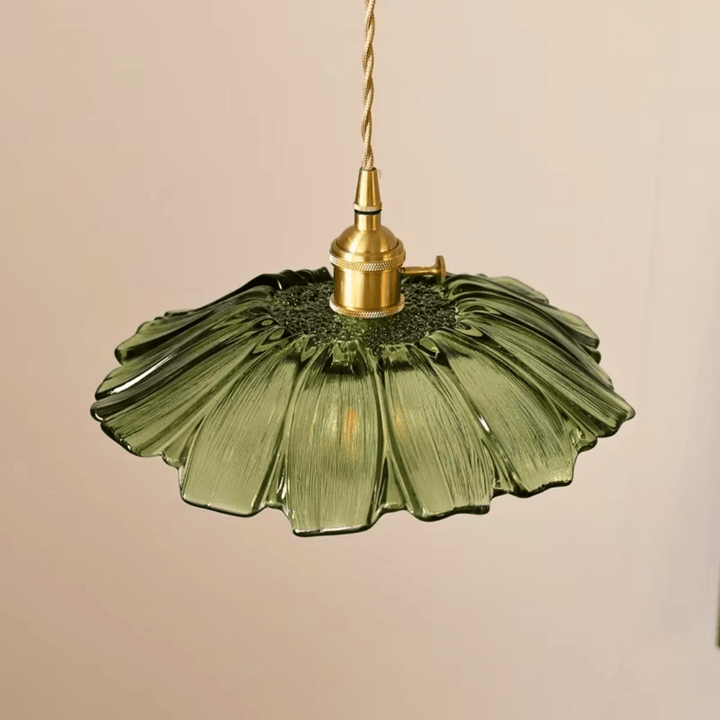 Flower Glass Pendant Light