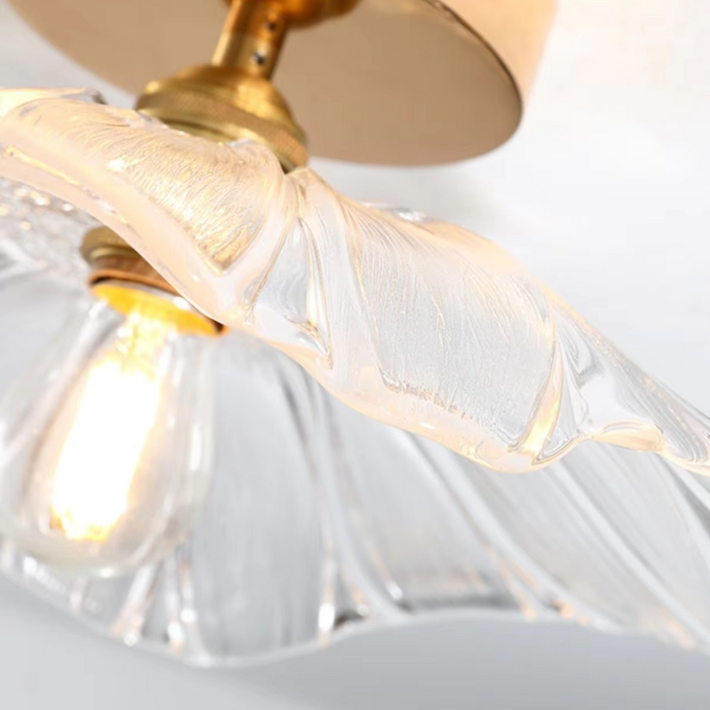 Flower Glass Ceiling Light