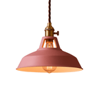 Coloured Industrial Pendant Light