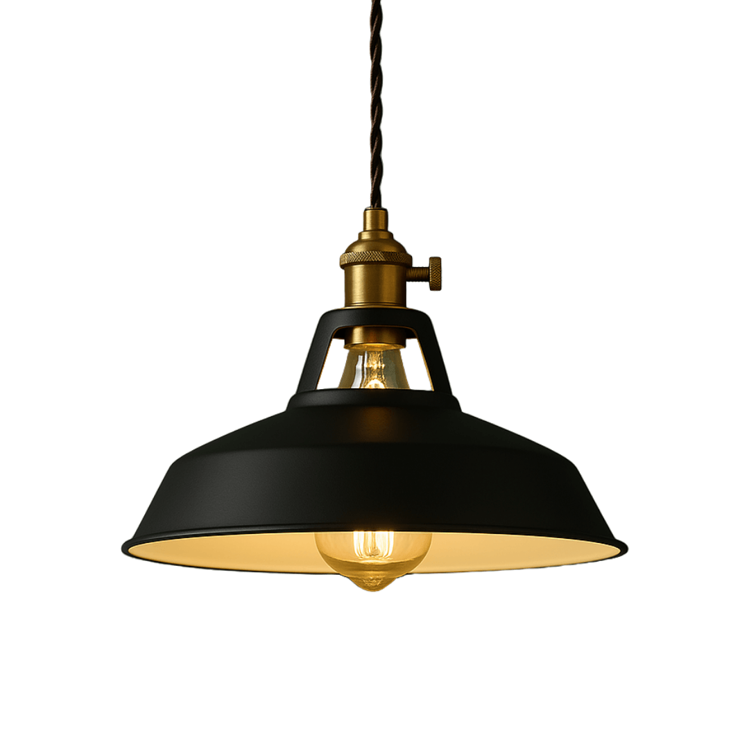 Coloured Industrial Pendant Light