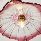 Flower Glass Pendant Light