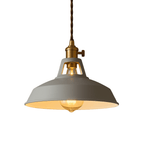 Coloured Industrial Pendant Light