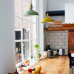 Coloured Industrial Pendant Light