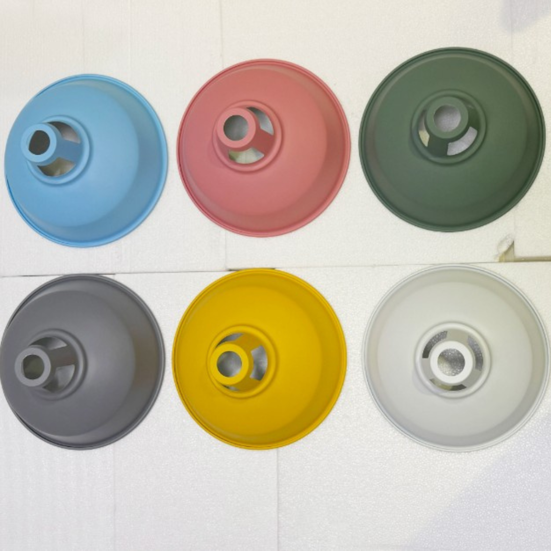 Coloured Industrial Pendant Light