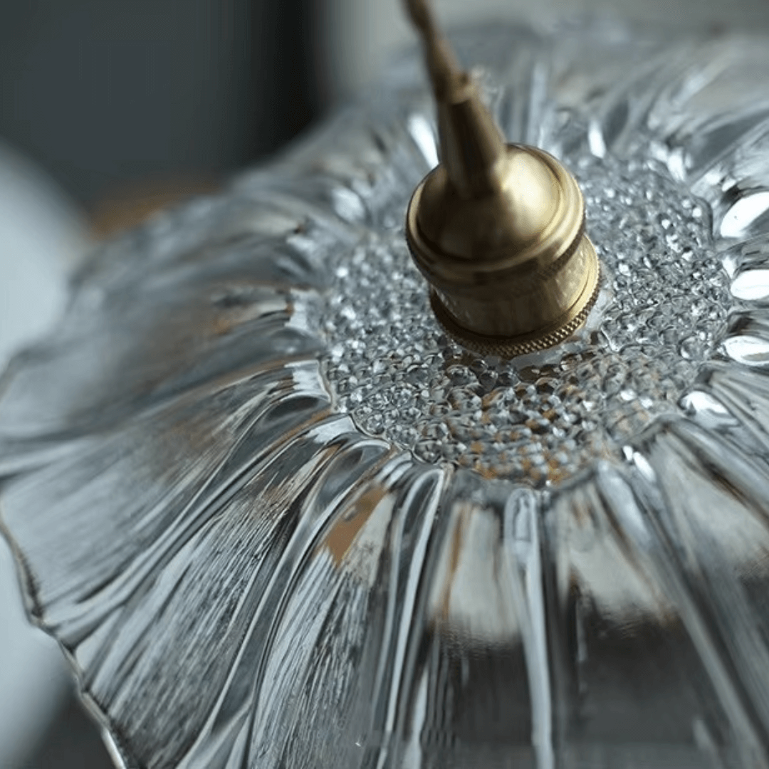 Flower Glass Pendant Light