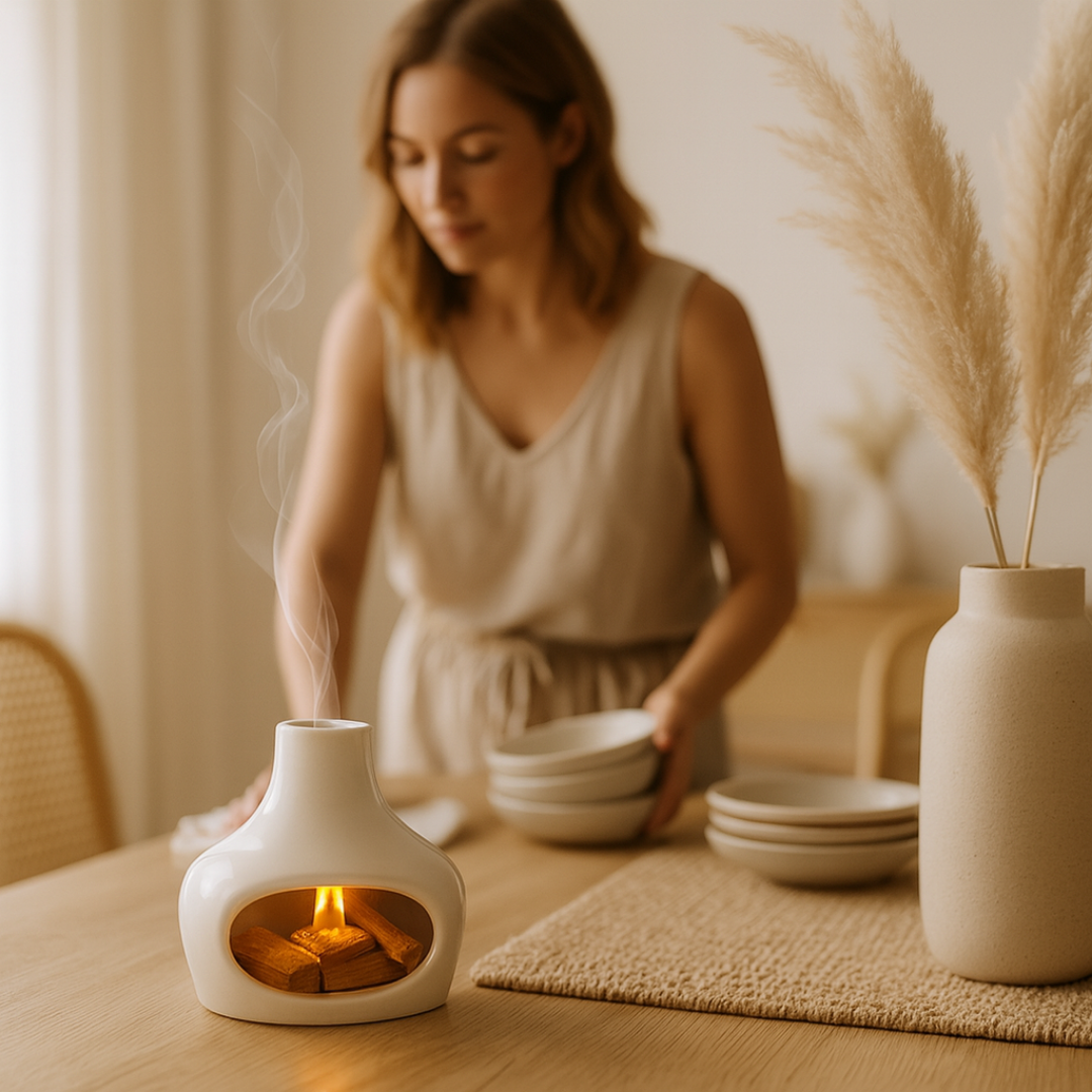 Ceramic Chimenia Palo Santo Burner