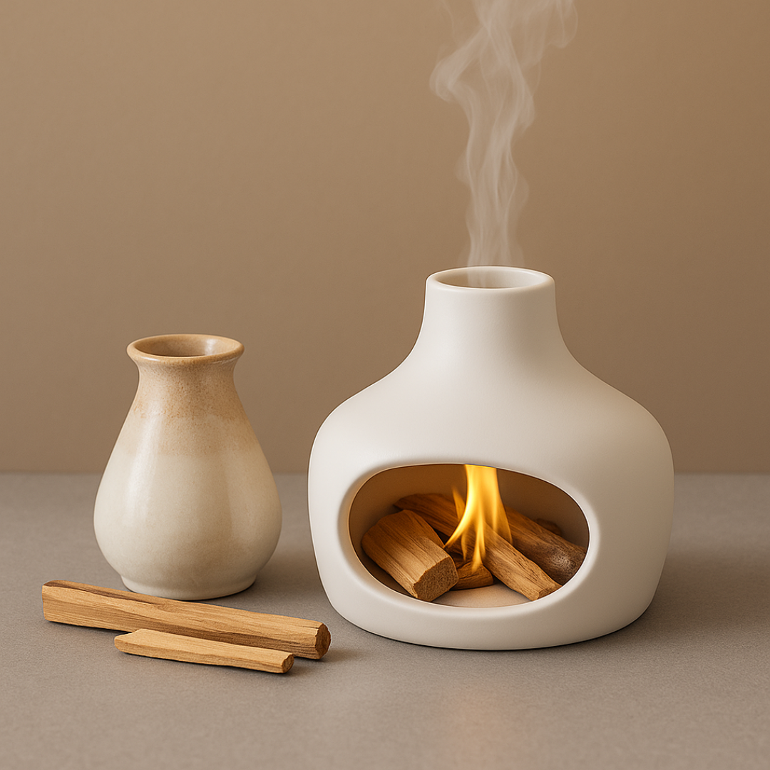 Ceramic Chimenia Palo Santo Burner