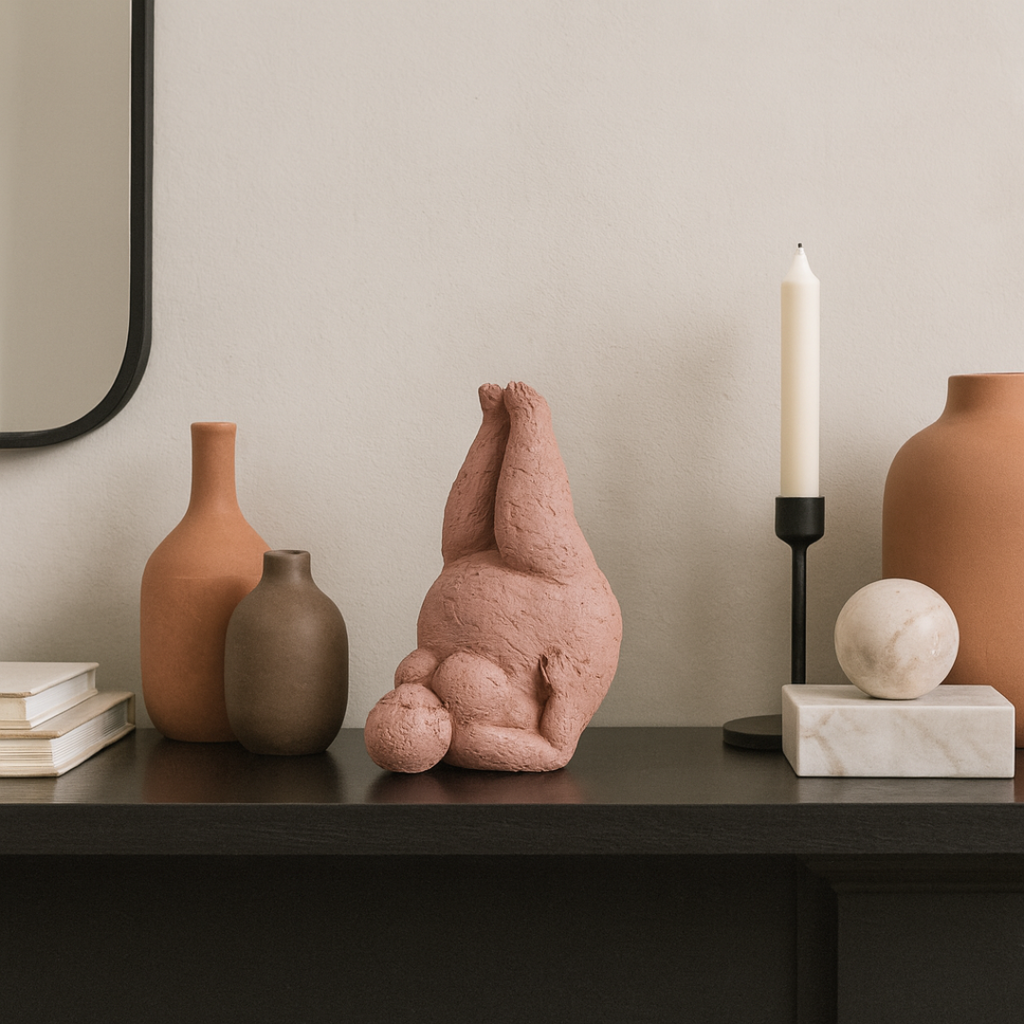 Curvy Goddess Resin Sculptures