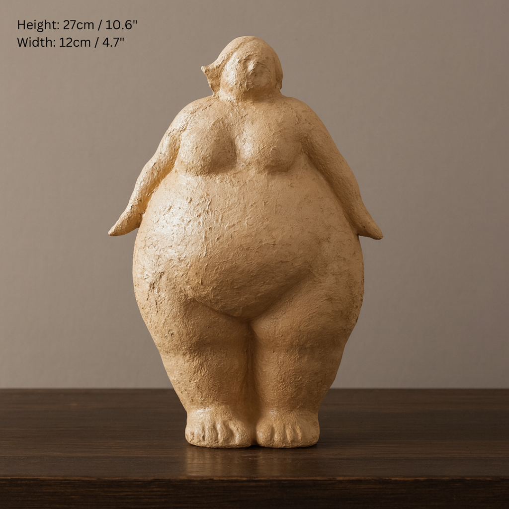 Curvy Goddess Resin Sculptures