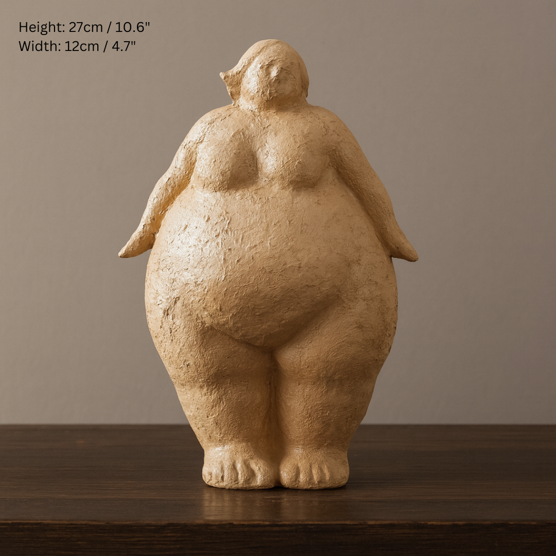 Curvy Goddess Resin Sculptures