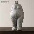 Curvy Goddess Resin Sculptures