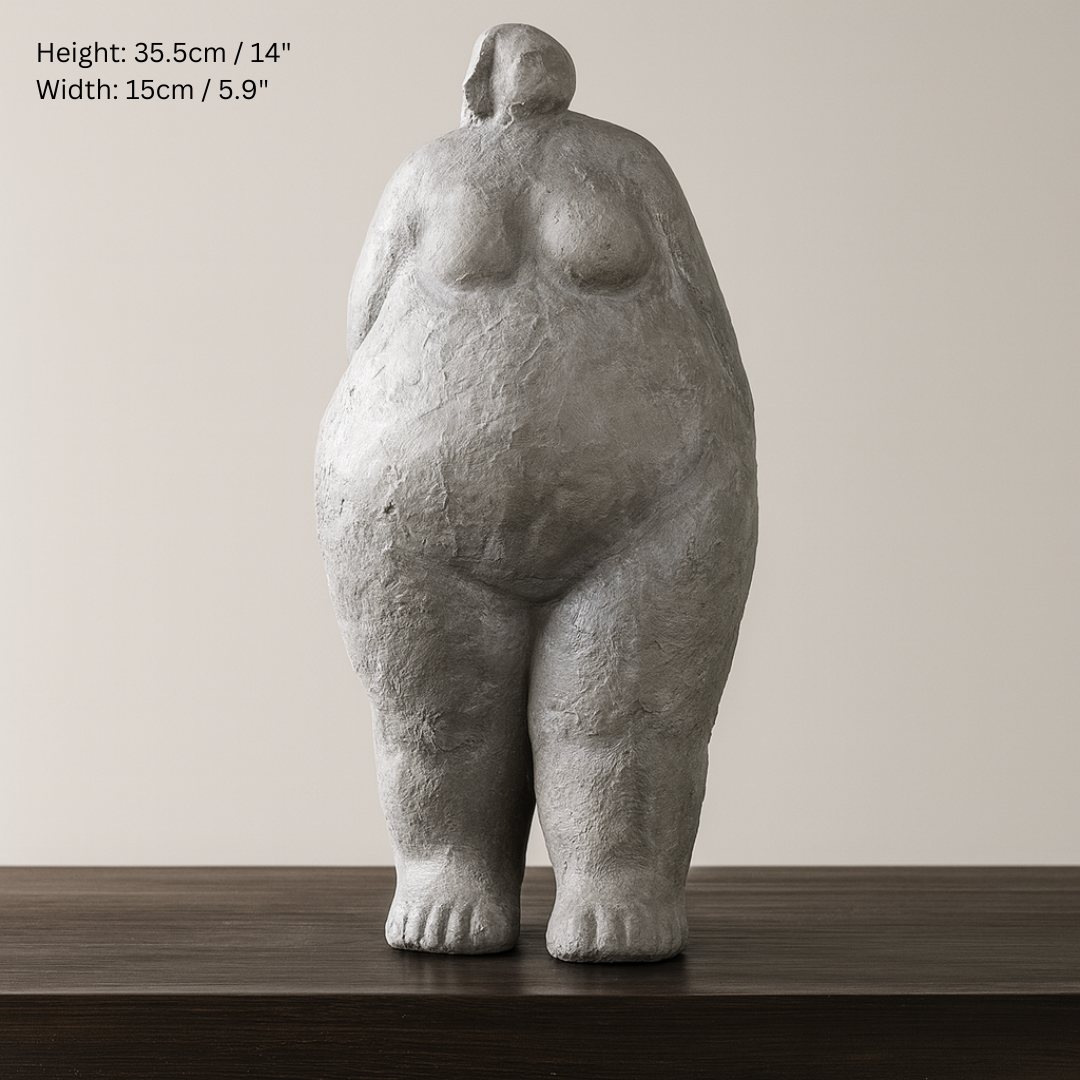 Curvy Goddess Resin Sculptures