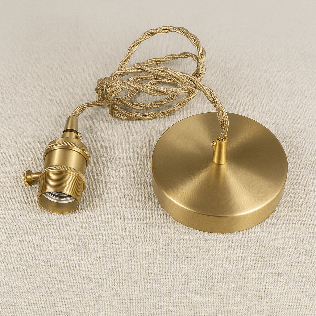 Small Flower Glass Pendant Light