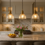 Vintage Inspired Clear Glass Pendant Lights