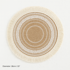 Decorative Round Jute Placemats