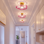 Flower Glass Ceiling Light