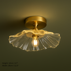 Vintage Inspired Flower Glass Ceiling Lights