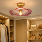 Vintage Inspired Flower Glass Ceiling Lights