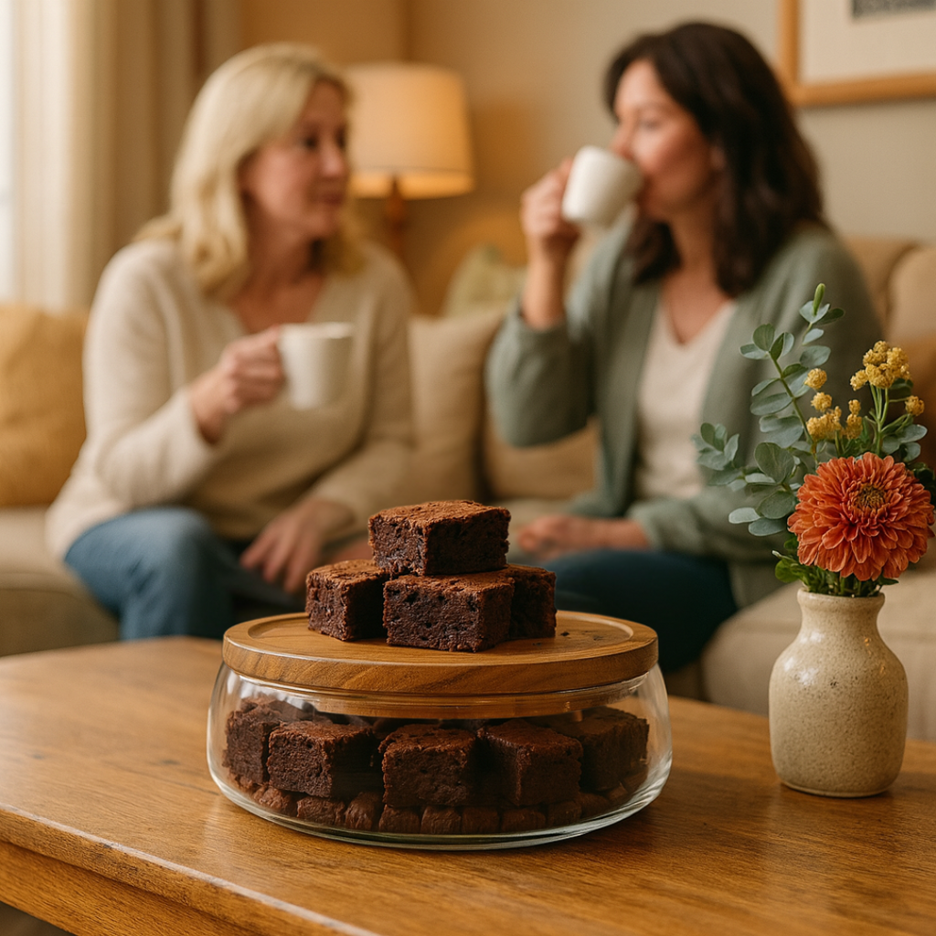 Glass Food Container With Acacia Wood Lid