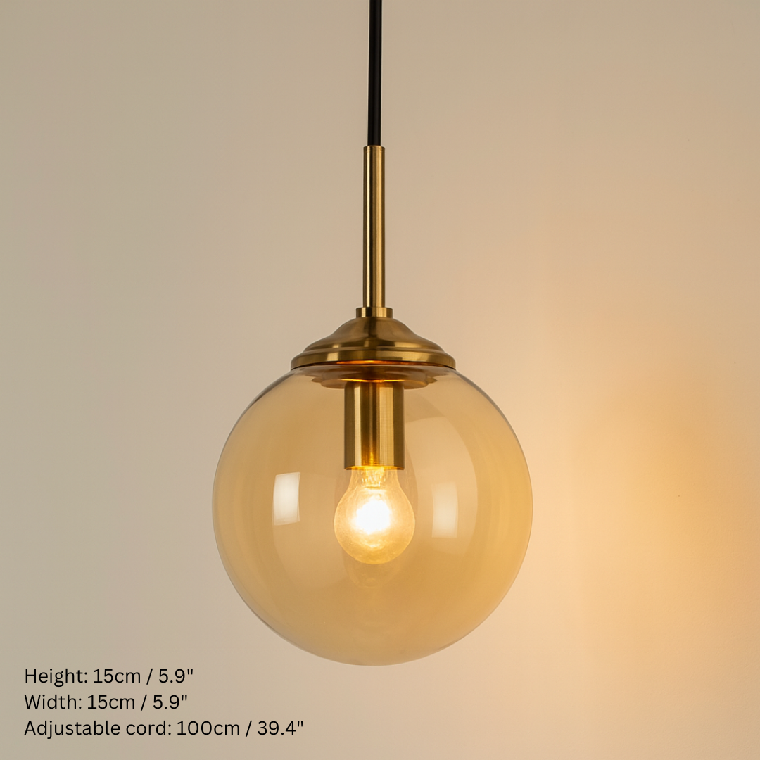 Globe Glass Pendant Lights