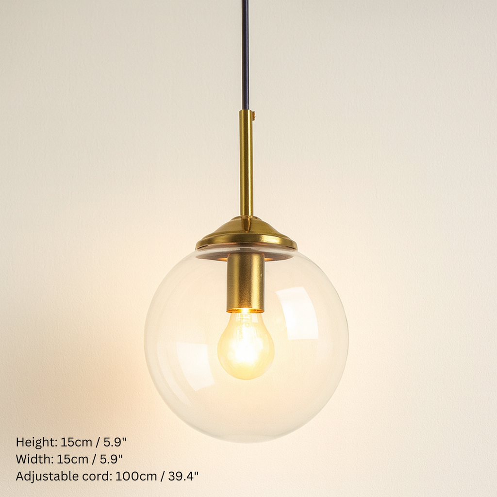Globe Glass Pendant Lights
