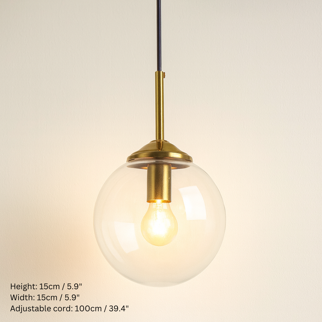 Globe Glass Pendant Lights