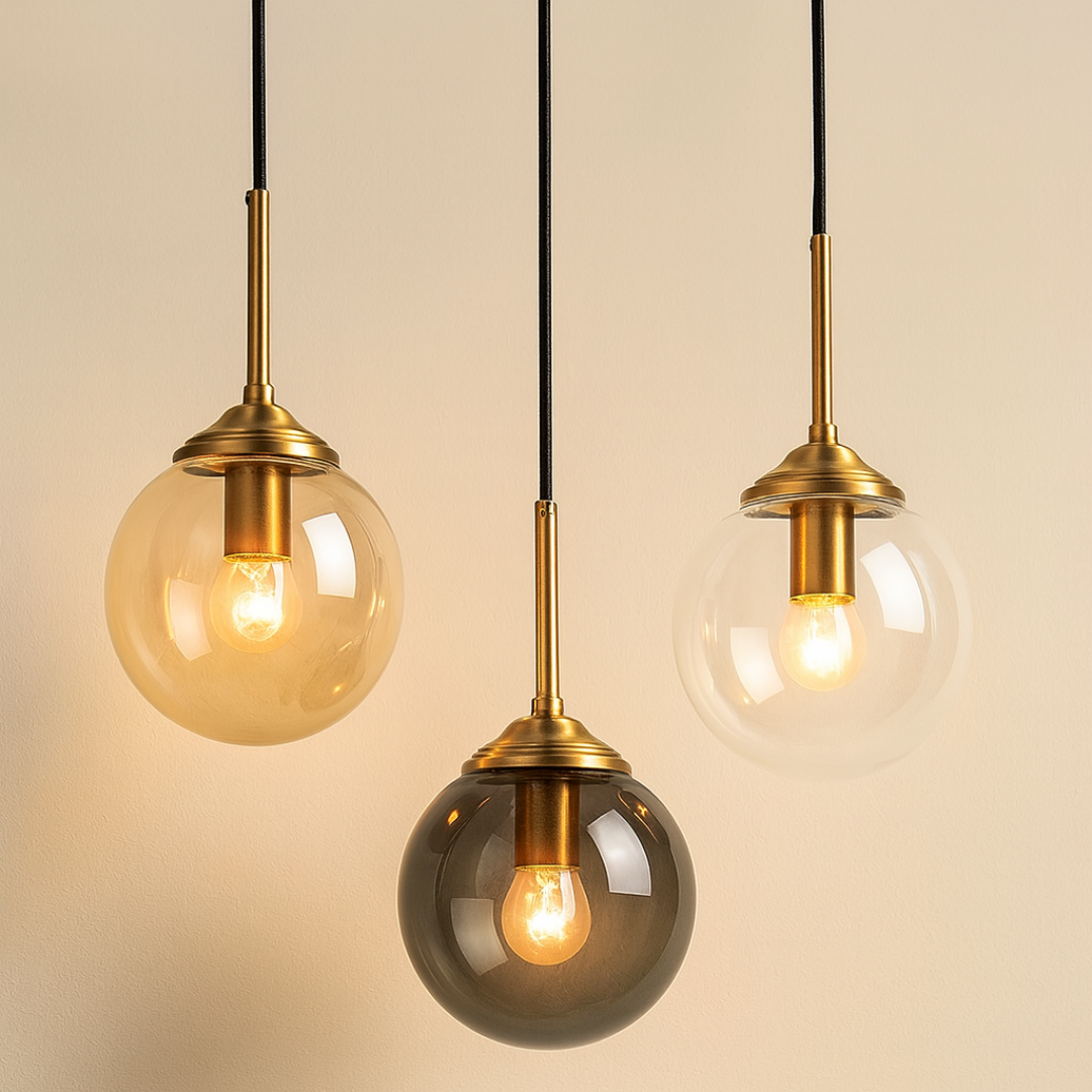 Globe Glass Pendant Lights
