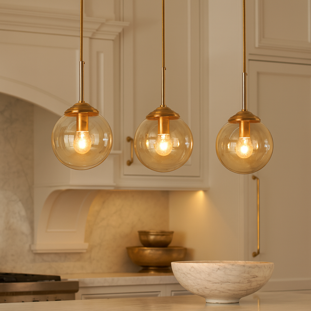 Globe Glass Pendant Lights