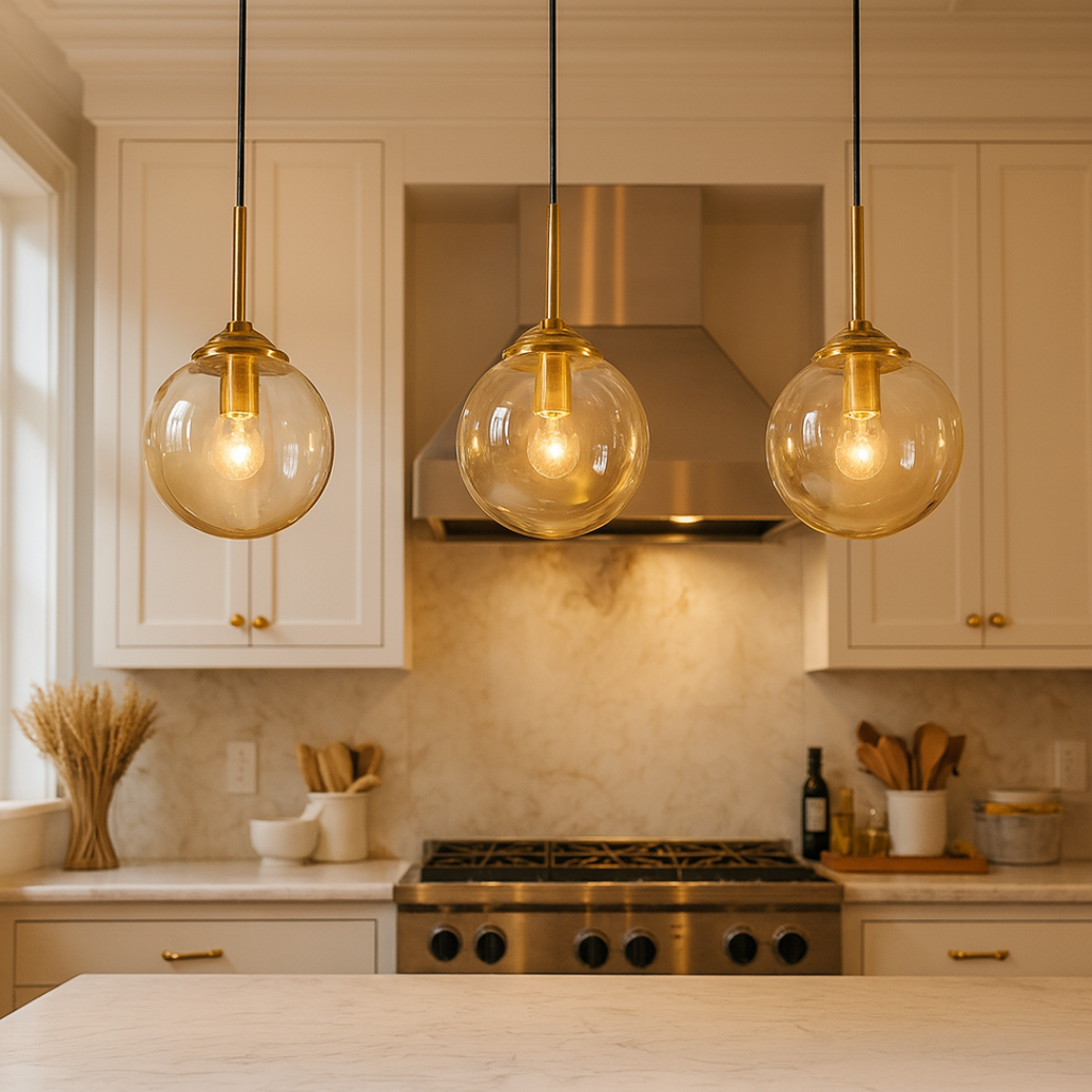 Globe Glass Pendant Lights