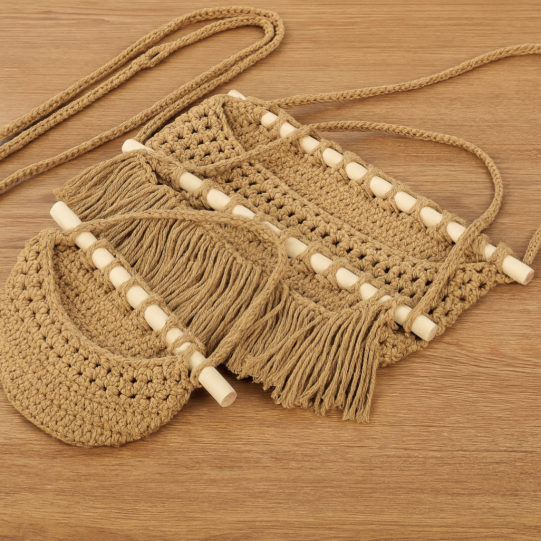 Handmade 3-Tier Hanging Basket