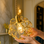 Clover Leaf Glass Pendant Lights
