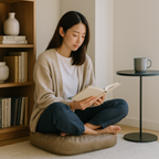 Japanese Style Faux-Leather Floor Cushion Covers