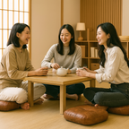 Japanese Style Faux-Leather Floor Cushion Covers