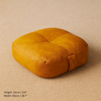 Japanese Style Faux-Leather Floor Cushion Covers