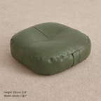 Japanese Style Faux-Leather Floor Cushion Covers