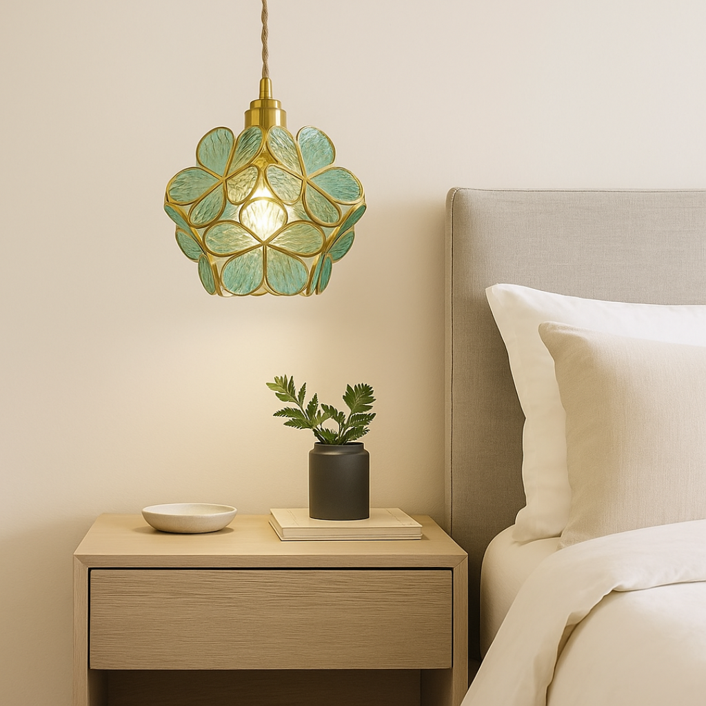 Clover Leaf Glass Pendant Lights
