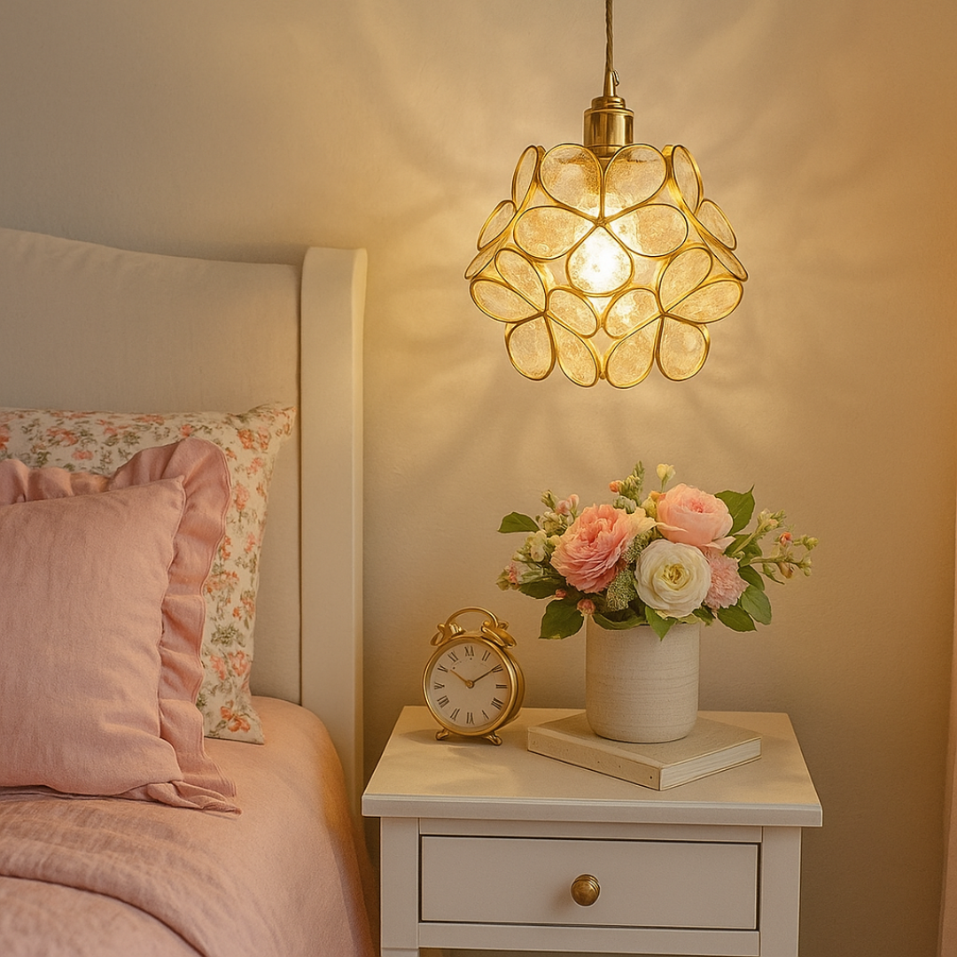 Clover Leaf Glass Pendant Lights