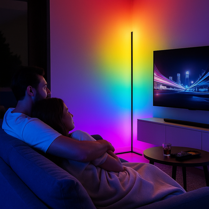 Smart Multi-Colour LED Column Floor Light (150cm / 59")