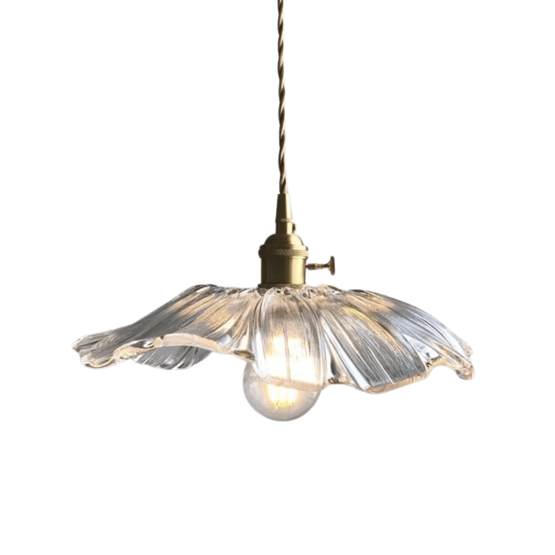 Flower Glass Pendant Light